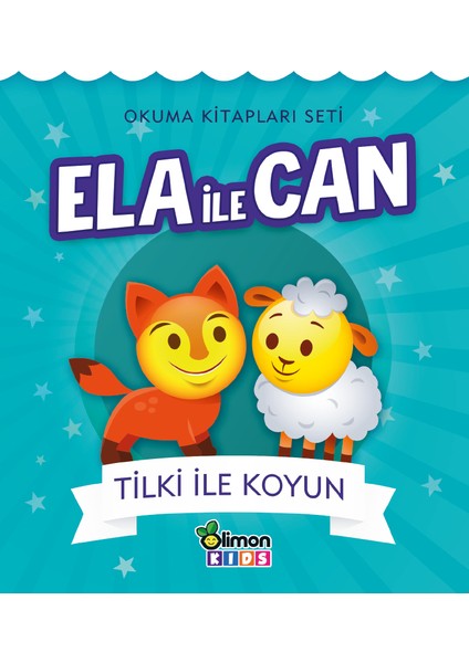 Ela ile Can İlk Okuma Seti (10 Kitap Takım)