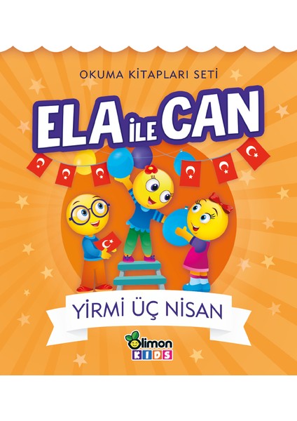 Ela ile Can İlk Okuma Seti (10 Kitap Takım)