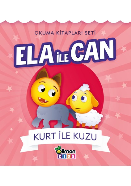 Ela ile Can İlk Okuma Seti (10 Kitap Takım)