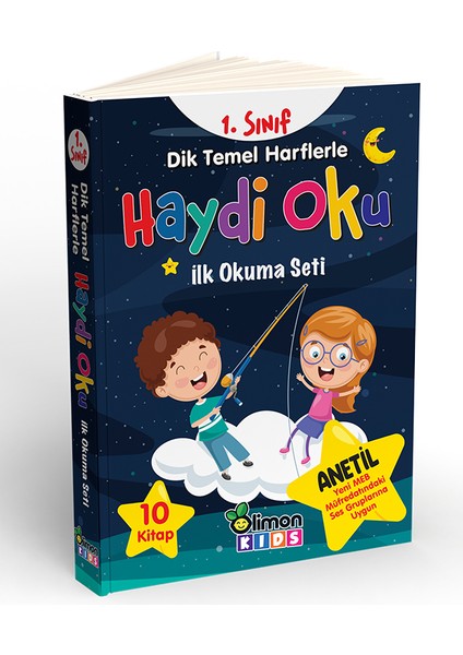 Haydi Oku - 1. Sınıf İlk Okuma Seti (10 Cilt Takım)