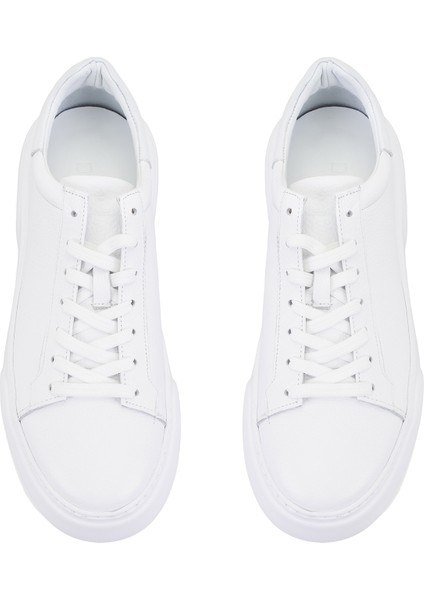 Marlon Beyaz Erkek Deri Günlük Ayakkabı fırsatları