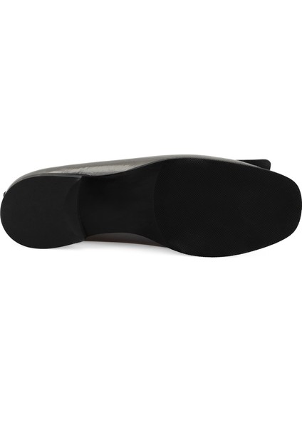 Kelsie Platin Kadın Deri Babet indirimleri