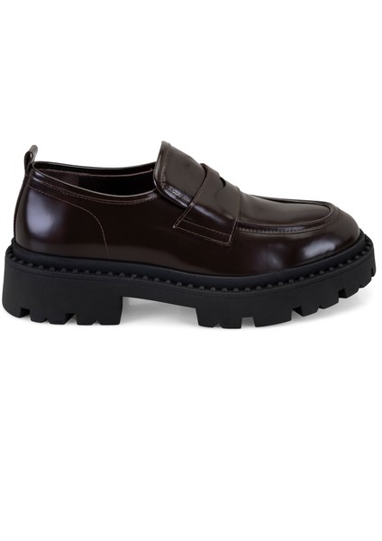 Nayeli Kahve Deri Loafer fiyatları