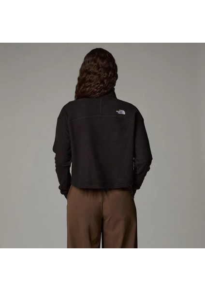 W 100 Glacier Cropped 1/4 Zip Kadın Polar NF0A855N4H01 fiyatları