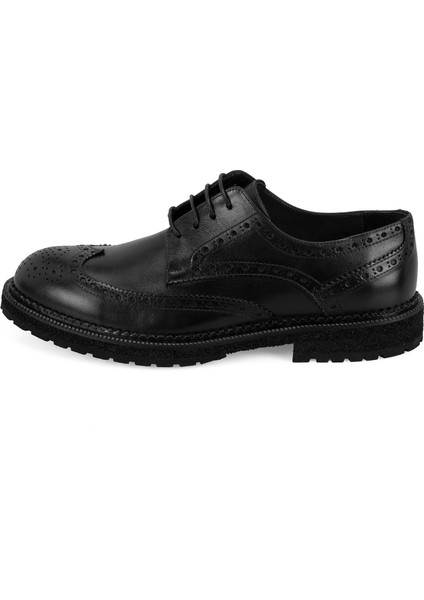Cortez Siyah Erkek Deri Klasik Ayakkabı modelleri