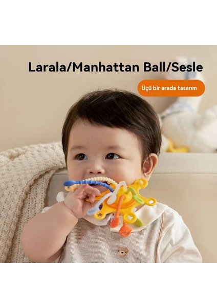 Çocukların Oyuncağı Oktahedral Meşgul Top, Bebeğin Güzel Motor Meşgul Board, Montessori Ilk Eğitim Rubik'in Kubu Oyuncağı (Yurt Dışından)