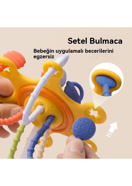 Çocukların Oyuncağı Oktahedral Meşgul Top, Bebeğin Güzel Motor Meşgul Board, Montessori Ilk Eğitim Rubik'in Kubu Oyuncağı (Yurt Dışından)