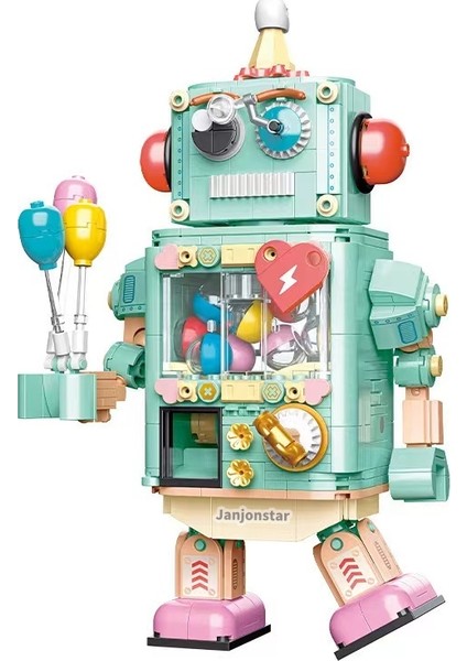 Çift Yumurta Robotu, Çocukların Dürüst Kelimeleri, Macera Oyunu Konsolu, Masaüstü Oyuncakları, Bina Blokları Toplanmış, Hediye (Yurt Dışından)