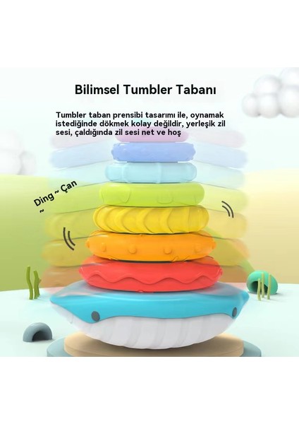 Küçük Erken Eğitim Oyuncakları, Yüzükler, Çalar, Balin Oyuncakları, Yağmur Kuleleri ve Katlı Müzik. (Yurt Dışından)