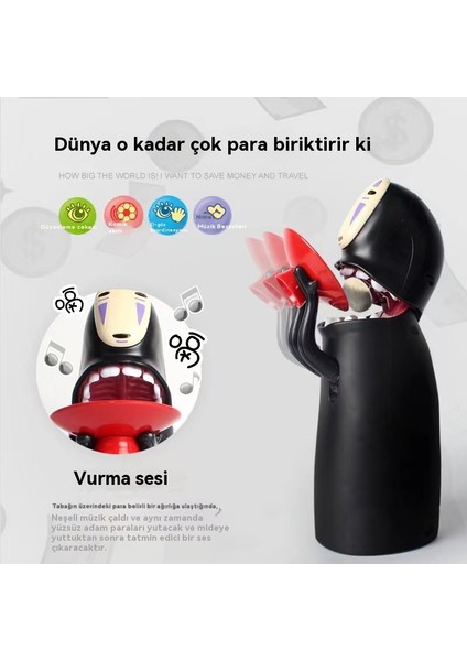 Yüzü Olmayan Adam Domuz Bankası, Yetişkin Kız, Ruhlar Uzak Elektrik Makine Domuz Bankası, Bateri Tahtası (Yurt Dışından) fırsatları