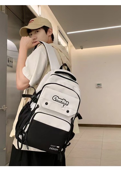 2024 Yeni Ortaokul Öğrencisi Okul Çantası Kadın Eğlence Sırt Çantası Üniversite Öğrencisi Bilgisayar Sırt Çantası (Yurt Dışından) fırsatları