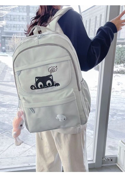 2024 Yeni Ortaokul Öğrencisi Okul Çantası Kadın Eğlence Sırt Çantası Üniversite Öğrencisi Bilgisayar Sırt Çantası (Yurt Dışından) fiyatları