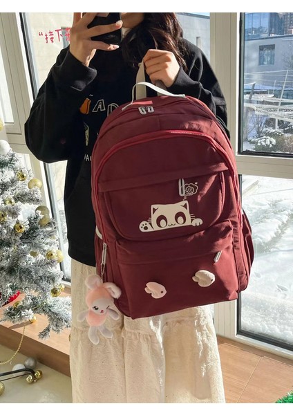 2024 Yeni Ortaokul Öğrencisi Okul Çantası Kadın Eğlence Sırt Çantası Üniversite Öğrencisi Bilgisayar Sırt Çantası (Yurt Dışından) fırsatları