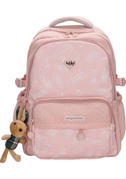 2024 Yeni Ortaokul Öğrencisi Okul Çantası Kadın Eğlence Sırt Çantası Üniversite Öğrencisi Bilgisayar Sırt Çantası (Yurt Dışından)