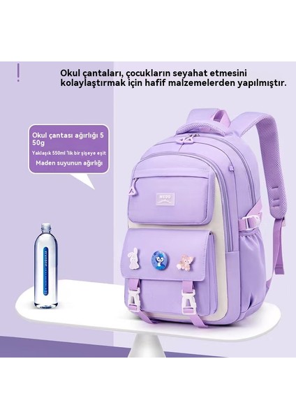 Yeni Ilköğretim Okulu Okul Çantası Hafif Kitap Çantası Büyük Kapasiteli Omuz Çantası 4-6 Sınıf Okul Çantası Büyük Boy (Yurt Dışından) indirimleri