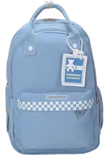 2024 Yeni Ortaokul Öğrencisi Okul Çantası Kadın Eğlence Sırt Çantası Üniversite Öğrencisi Bilgisayar Sırt Çantası (Yurt Dışından)