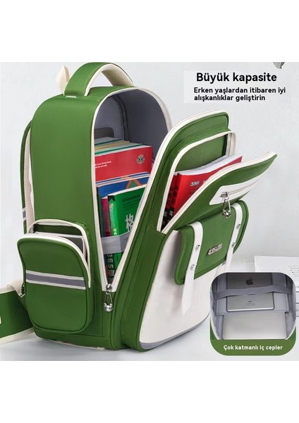 Yeni Ilköğretim Okulu Okul Çantası Hafif Kitap Çantası Büyük Kapasiteli Omuz Çantası 4-6 Sınıf Okul Çantası Büyük Boy (Yurt Dışından) fiyatları