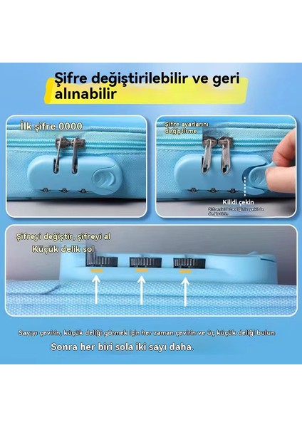 Kız ve Erkek Ilkokul Öğrencileri Için Büyük Kapasiteli Kalem Kutusu ve Kalem Kutusu (Yurt Dışından)