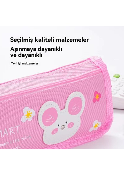 Kız ve Erkek Ilkokul Öğrencileri Için Büyük Kapasiteli Kalem Kutusu ve Kalem Kutusu (Yurt Dışından)