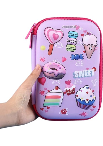 Kız ve Erkek Ilkokul Öğrencileri Için Büyük Kapasiteli Kalem Kutusu ve Kalem Kutusu (Yurt Dışından)