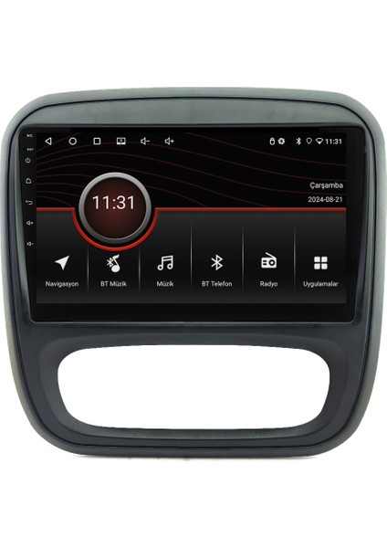 Renault Traffic (2015-2021) Android 14 Multimedya Carplay 10 Inch 4 GB Ram / 64 GB Hafıza CRV-4705XR
