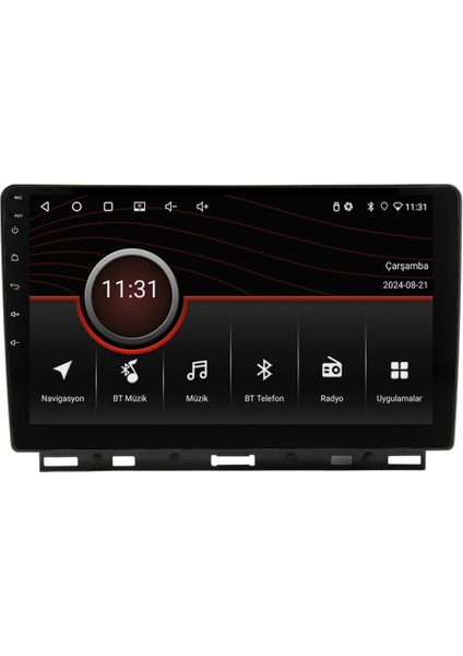 Renault Clio 5 (2020-2023) Android 14 Multimedya Carplay 10 Inch 4 GB Ram / 64 GB Hafıza CRV-4450XR