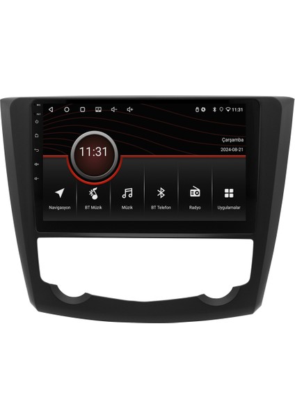 Renault Kadjar (2015-2019) Android 14 Multimedya Carplay 9 Inch 4 GB Ram / 64 GB Hafıza CRV-4442XR