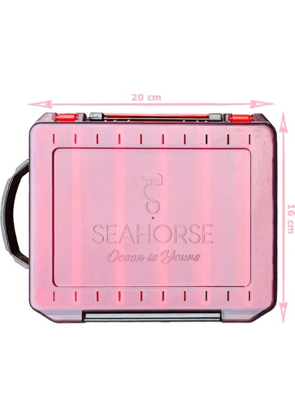 Sea Horse Lure Box 14CM Çift Taraflı Balıkçı Kutusu