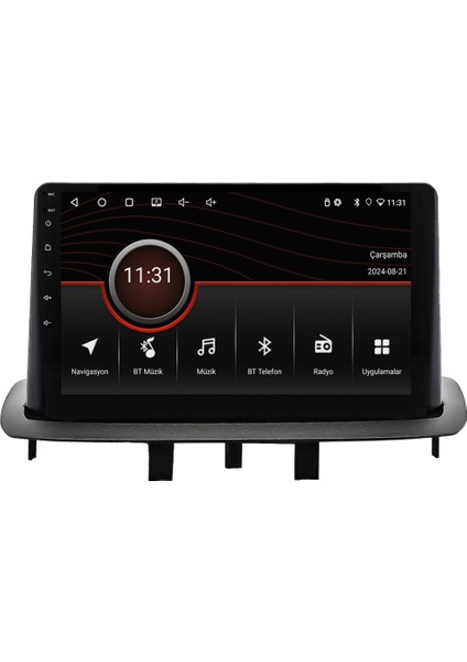 Renault Megane 3 (2010-2015) Android 14 Multimedya Carplay 10 Inch 4 GB Ram / 64 GB Hafıza CRV-4445XR