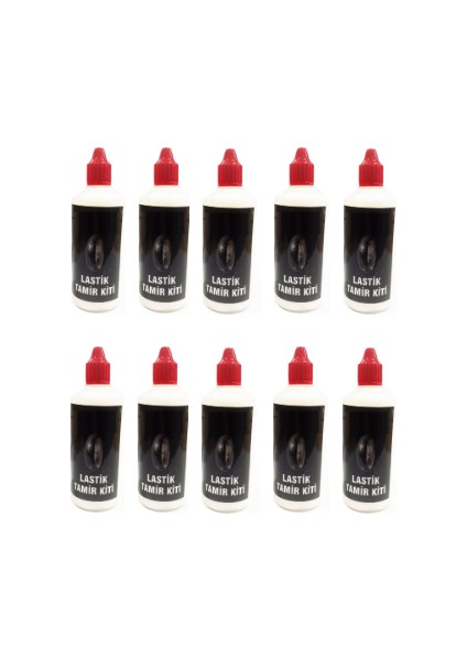 Lastik Tamir Sütü-Zırhı Sıvı Yama Solüsyon 10 Adet 135ML x 10