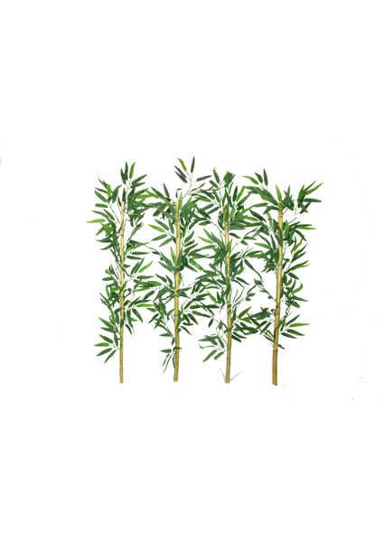 Yapay Bambu Çubuğu 110 cm 4'lü Takım (Yoğun)