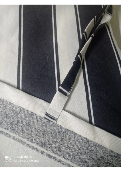 Balkon Perdesi Bağcıklı Ölçü Seçenekli Gri Beyaz modelleri