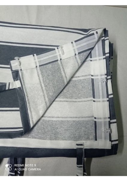Balkon Perdesi Bağcıklı Ölçü Seçenekli Gri Beyaz fırsatları