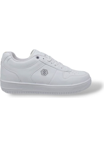 Lambırlent 2100 Beyaz Bağcıklı Spor Ayakkabı