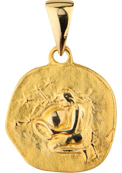 14 Ayar Altın Kova Burç Kolye Ucu 2,14 gr