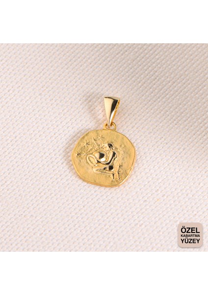 14 Ayar Altın Kova Burç Kolye Ucu 2,14 gr fırsatları