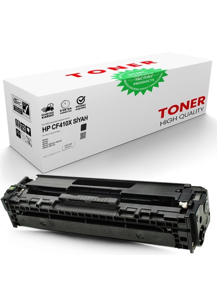 Hp CF410X Siyah Muadil Toner /WB/410X/M452DN/M452NW/M377DW/M477D