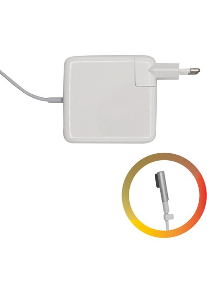 Apple Macbook 60W (16.5V 3.65A 5 Pin) Adaptörü Şarj Cihazı