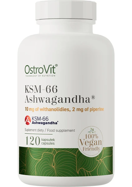 KSM66 Ashwagan*dha Vege 120 Capsules