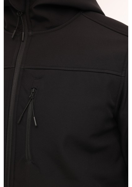 ML BASIC SOFTSHELL 4PR Siyah Erkek Softshell