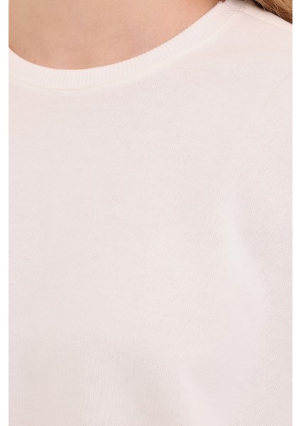 WB C NECK 16SN82 4PR Ekru Kadın Sweatshirt 101783955 fırsatları