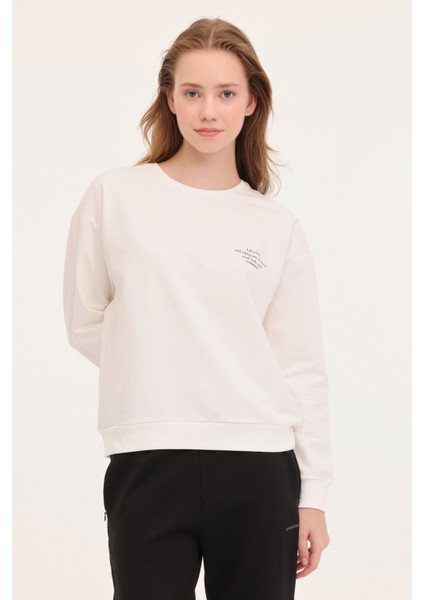 Wb Anna 16 4pr Ekru Kadın Sweatshirt