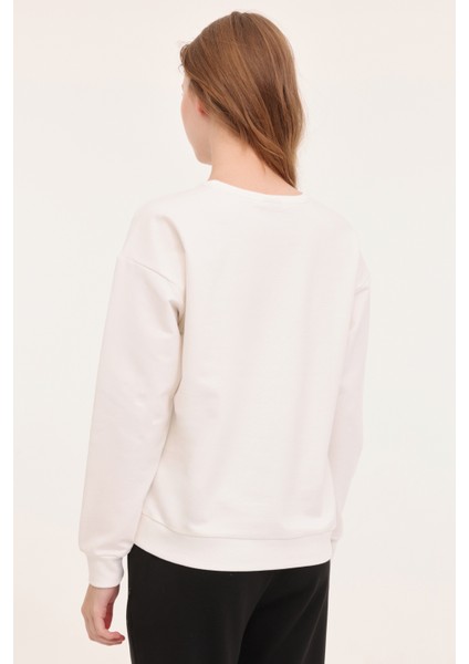 Wb Anna 16 4pr Ekru Kadın Sweatshirt