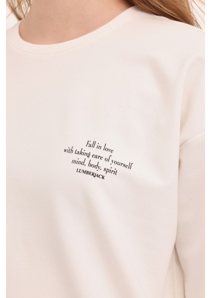 Wb Anna 16 4pr Ekru Kadın Sweatshirt