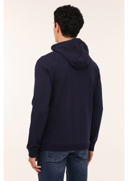 Mb Sn73 Hoodıe 4pr Lacivert Erkek Sweatshirt