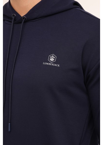 Mb Sn73 Hoodıe 4pr Lacivert Erkek Sweatshirt