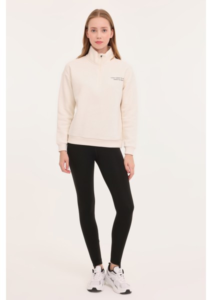 Wl Sarah 16bt120 4pr Ekru Kadın Sweatshirt