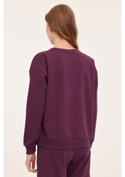 Wb Anna 16 4pr Koyu Mor Kadın Sweatshirt fiyatları