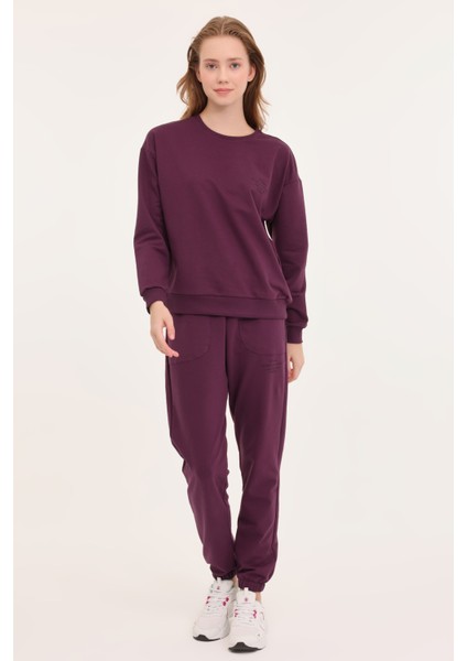 Wb Anna 16 4pr Koyu Mor Kadın Sweatshirt modelleri