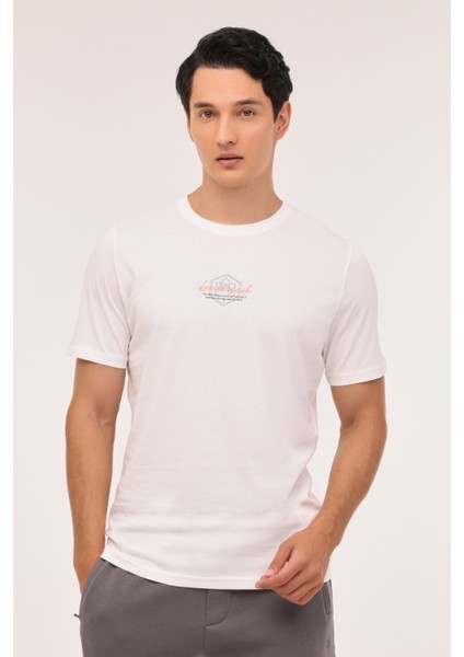 Ml Greys 11urb2027 4pr Ekru Erkek Kısa Kol T-Shirt